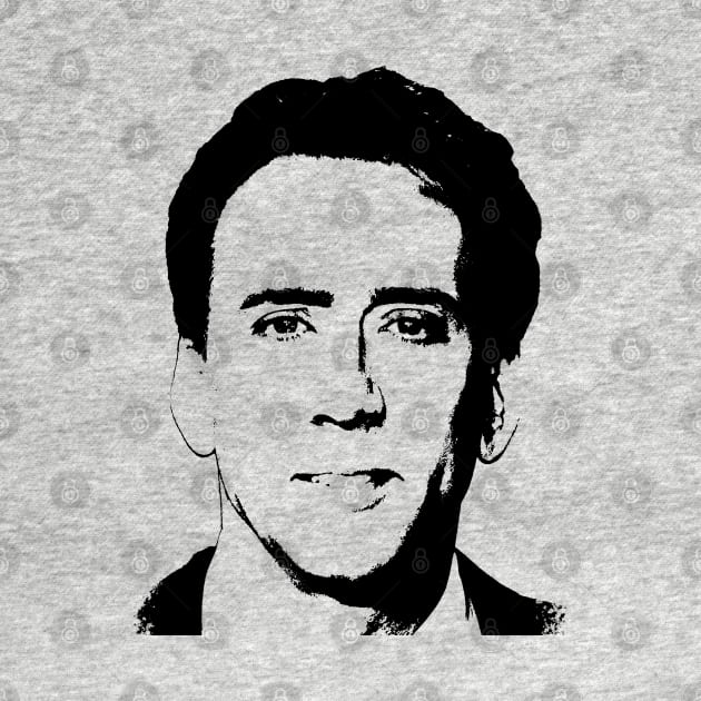 Nicolas Cage Pop Art Portrait by phatvo